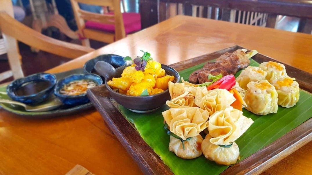 Asian Mixed Appetizers to Share